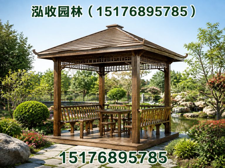 济南凉亭展示图